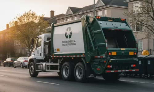 Vận chuyển chất thải bằng ô tô